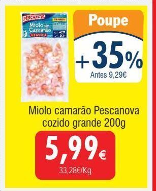 Froiz Camarão pescanova promoção