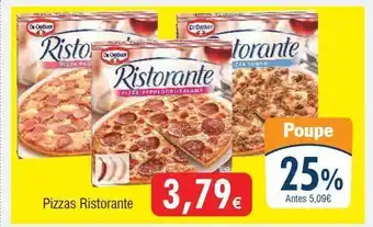 Froiz Pizza congelada dr. oetker promoção