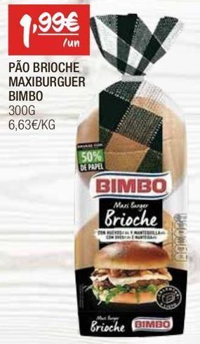 Spar Pão bimbo promoção