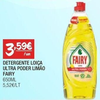Spar Detergente lavalouça fairy promoção
