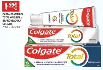 Spar Pasta de dentes colgate promoção