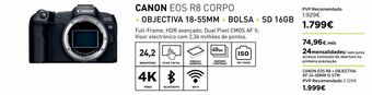 El Corte Inglés Câmera fotográfica canon promoção