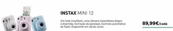 El Corte Inglés Câmera fotográfica instax promoção