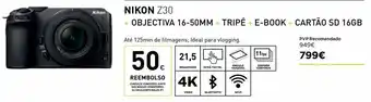 El Corte Inglés Câmera fotográfica nikon promoção