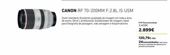 El Corte Inglés Objetivos canon promoção