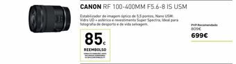 El Corte Inglés Objetivos canon promoção