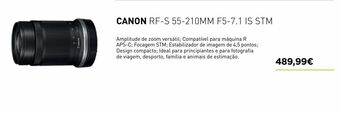 El Corte Inglés Objetivos canon promoção