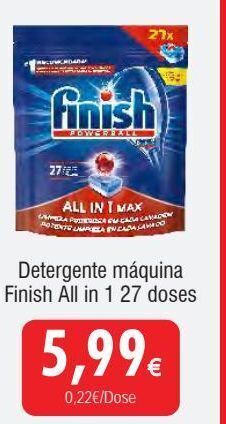 Froiz Detergente finish promoção