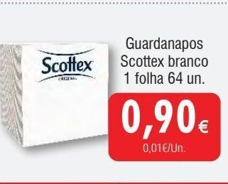 Guardanapos de papel scottex