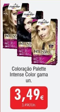 Froiz Coloração palette promoção