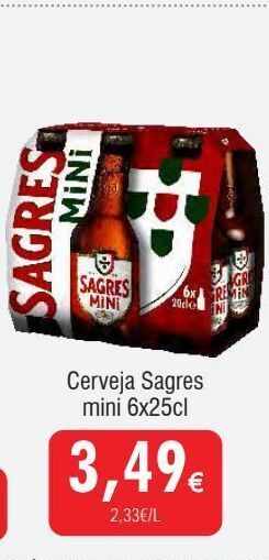 Froiz Cerveja sagres promoção