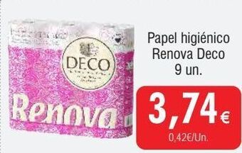Papel higiênico renova