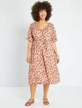 Kiabi Vestido curto com decote redondo 'only' promoção