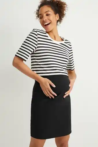 C&A Set - maternity cropped t-shirt and skirt - 2 piece promoção