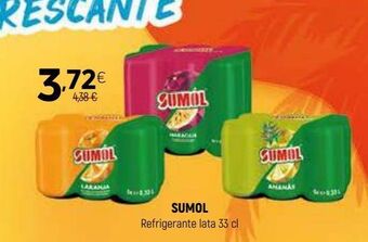 Coviran Refrescos sumol promoção