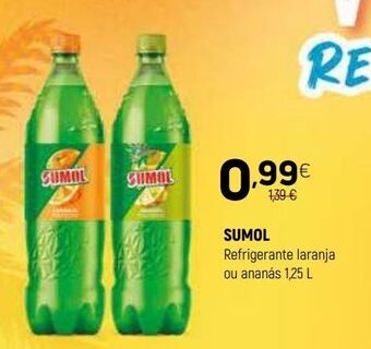 Coviran Refrescos sumol promoção