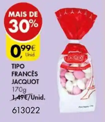 Pingo Doce Amêndoas da Páscoa Tipo Francês Jacquot 170g promoção