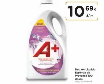 Aqui é fresco Detergente líquido a+ promoção