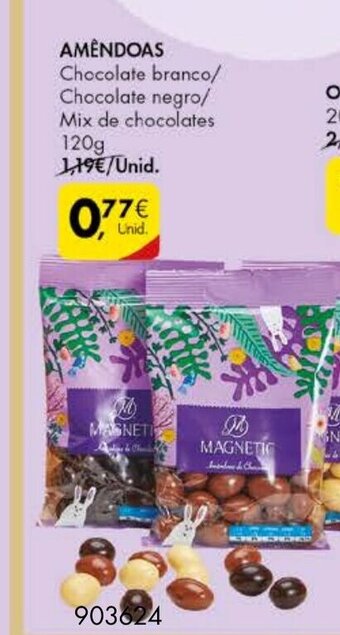 Pingo Doce Amêndoas 120g promoção