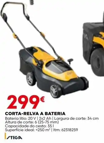 Bricomarché CORTA-RELVA A BATERIA promoção