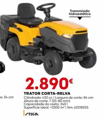 Bricomarché TRATOR CORTA-RELVA promoção