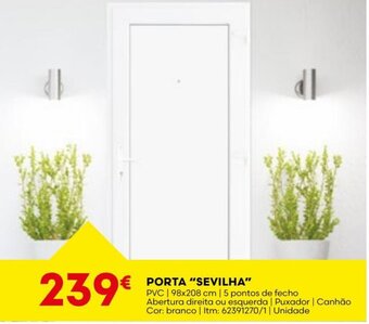 Bricomarché pORTA "SEVILHA" promoção