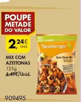 Pingo Doce Mix com Azeitonas 125g promoção