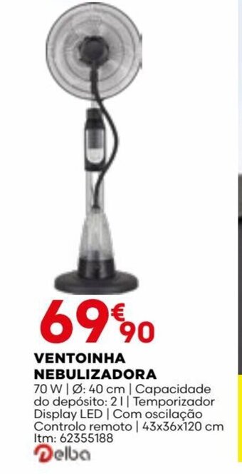 Bricomarché VENTOINHA NEBULIZADORA promoção