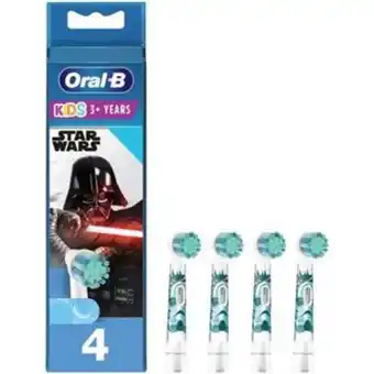Recarga escova de dentes oral b star wars 4x