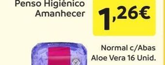 Amanhecer Absorvente amanhecer promoção