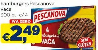 Bolama Hambúrguer pescanova promoção