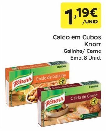 Amanhecer Caldo knorr promoção