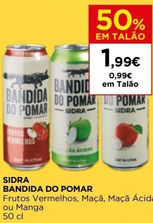 El Corte Inglés Sidra bandida do pomar promoção