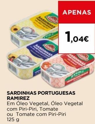 El Corte Inglés Sardinhas ramirez promoção