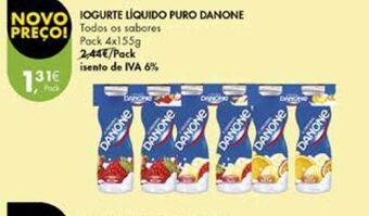 Pingo Doce Iogurte danone promoção
