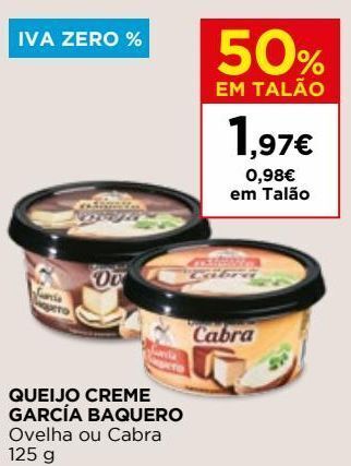 El Corte Inglés Queijo cremoso garcía baquero promoção