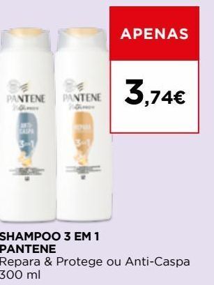 El Corte Inglés Shampoo pantene promoção