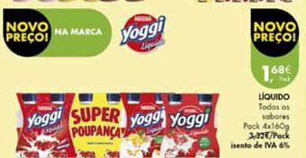 Pingo Doce Iogurte yoggi promoção