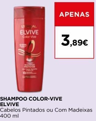 El Corte Inglés Shampoo elvive promoção