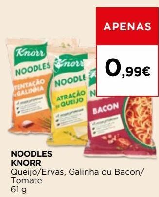 El Corte Inglés Noodles knorr promoção