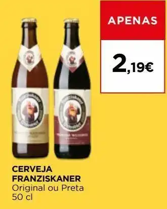 El Corte Inglés Cerveja franziskaner promoção
