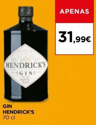 El Corte Inglés Gin hendrick's promoção