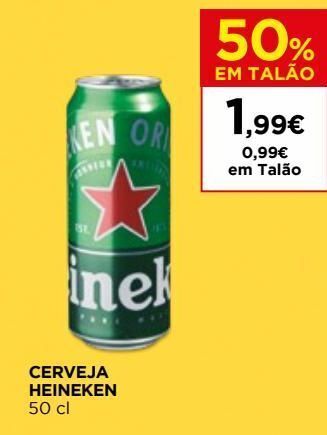 El Corte Inglés Cerveja heineken promoção