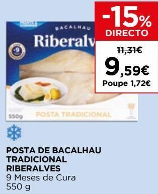El Corte Inglés Bacalhau riberalves promoção