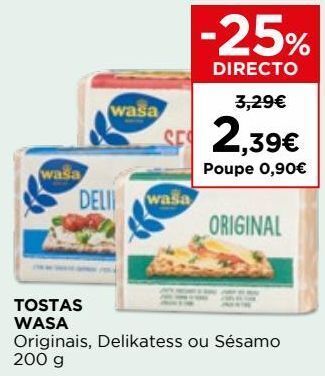 El Corte Inglés Torradas wasa promoção