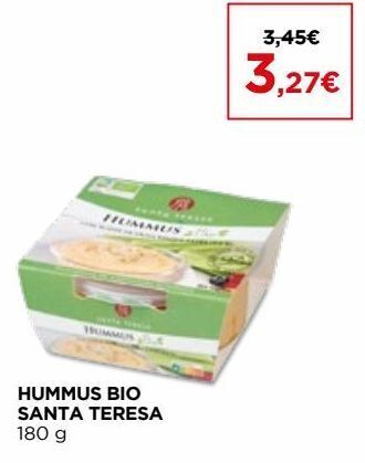 El Corte Inglés Hummus promoção