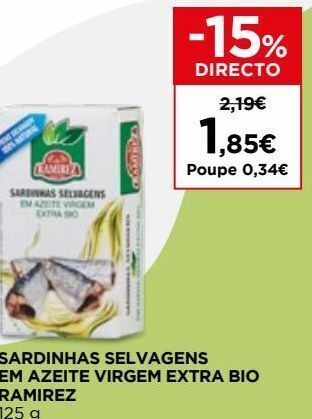El Corte Inglés Sardinhas ramirez promoção