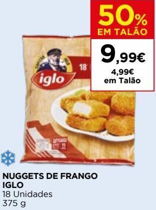El Corte Inglés Nuggets de frango iglo promoção