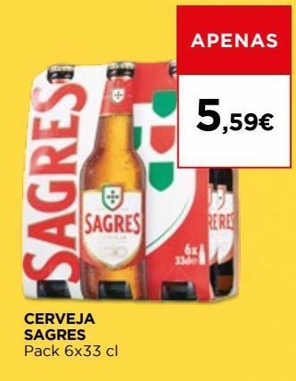 El Corte Inglés Cerveja sagres promoção