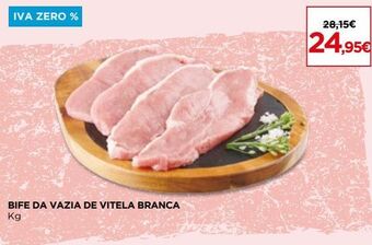 El Corte Inglés Bifes de vitela promoção
